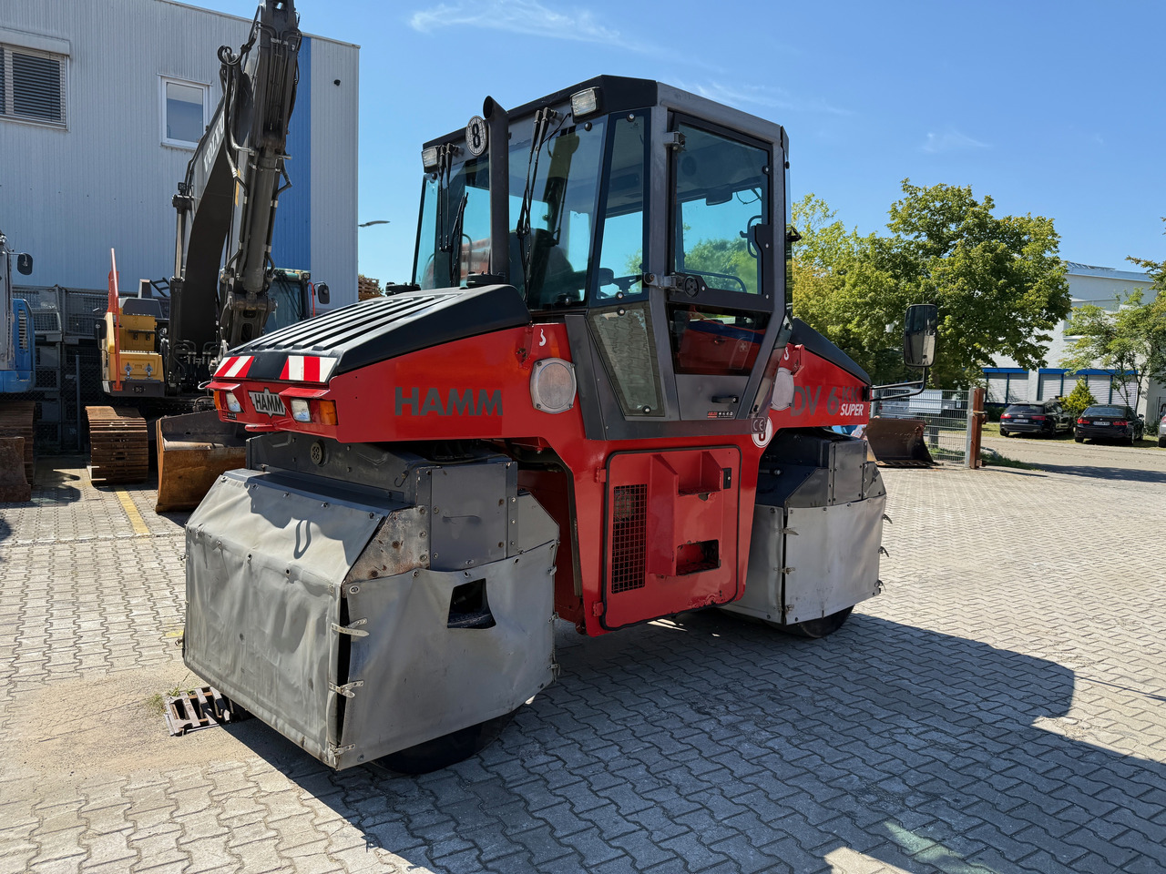Hamm DV6 KK Gummiradwalze - Máy lăn khí nén: hình 4 Hamm DV6 KK Gummiradwalze - Máy lăn khí nén: hình 4