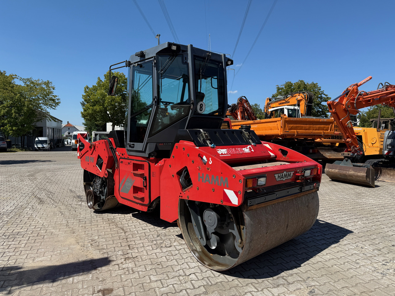 Hamm HD090V Tandemwalze knickgelenkt - Máy lăn đường: hình 5 Hamm HD090V Tandemwalze knickgelenkt - Máy lăn đường: hình 5