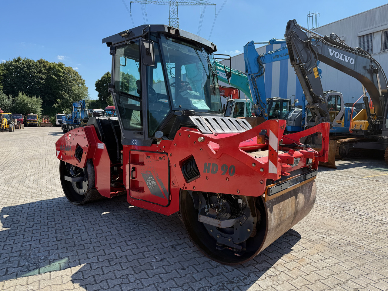 Hamm HD090V Tandemwalze knickgelenkt - Máy lăn đường: hình 3 Hamm HD090V Tandemwalze knickgelenkt - Máy lăn đường: hình 3