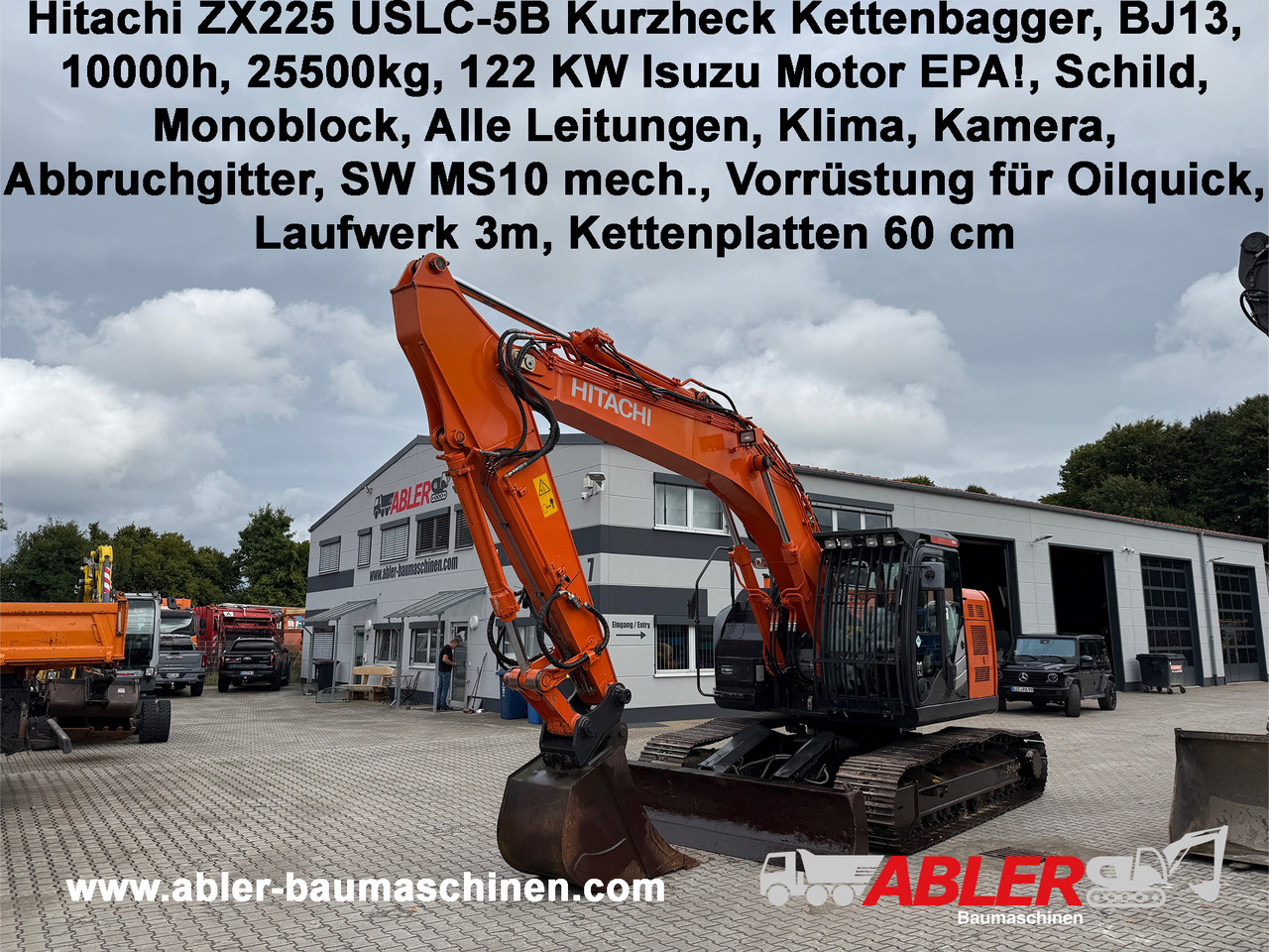 Hitachi ZX225 USLC-5B Kurzheck Kettenbagger - Máy xúc: hình 1 Hitachi ZX225 USLC-5B Kurzheck Kettenbagger - Máy xúc: hình 1