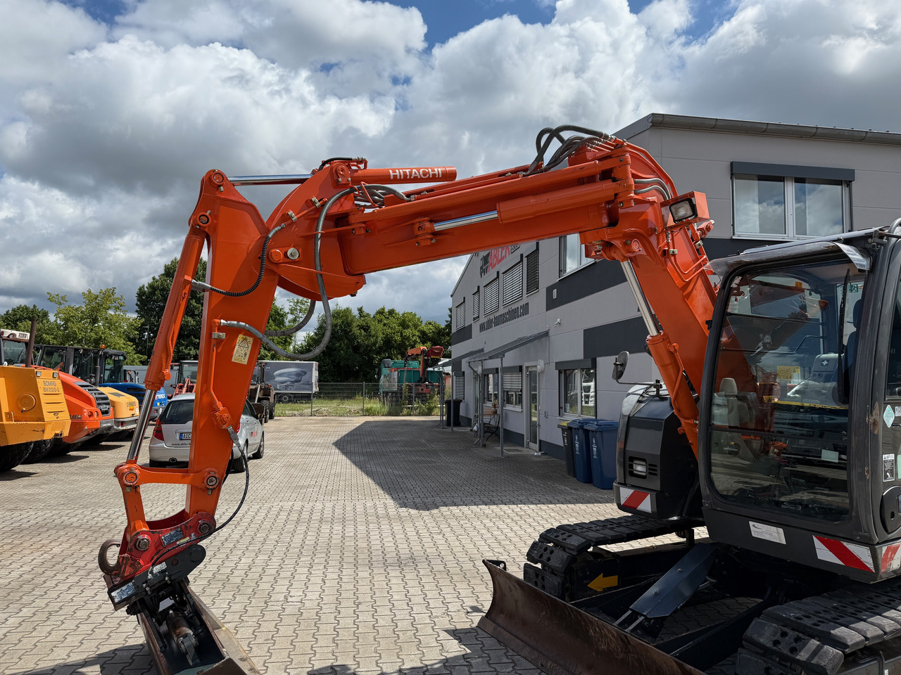 Máy xúc Hitachi ZX85 US-3 OFFSET Kompaktbagger MS08: hình 12