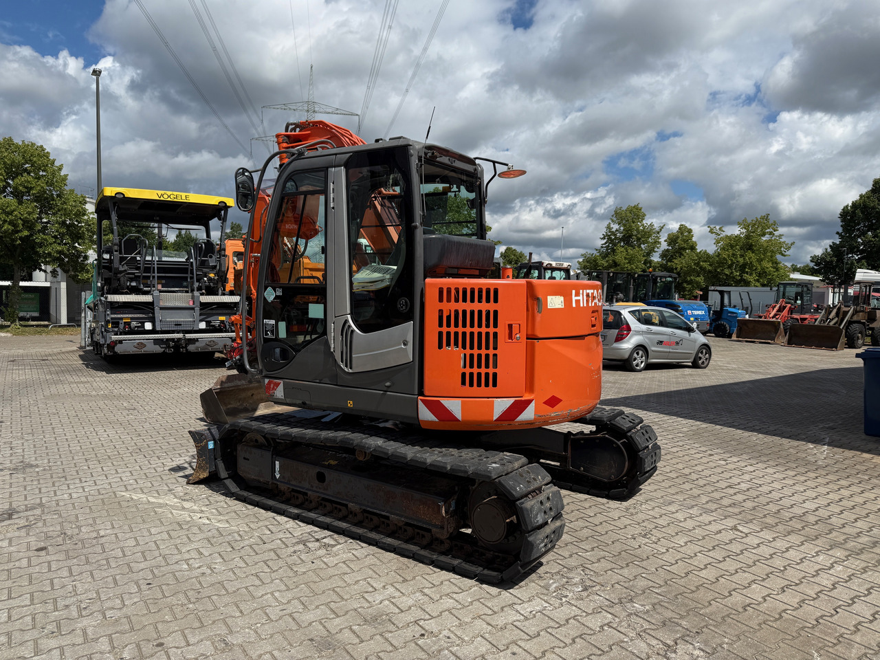Máy xúc Hitachi ZX85 US-3 OFFSET Kompaktbagger MS08: hình 5