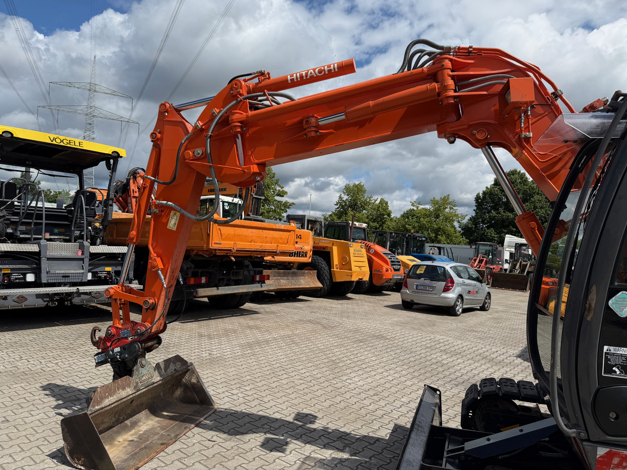 Máy xúc Hitachi ZX85 US-3 OFFSET Kompaktbagger MS08: hình 9