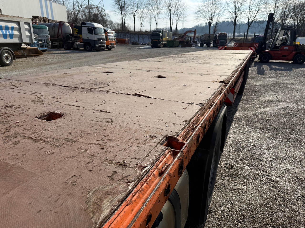 Sơ mi rơ moóc thùng lửng/ Phẳng Kögel S24-1 Pritschenauflieger: hình 14