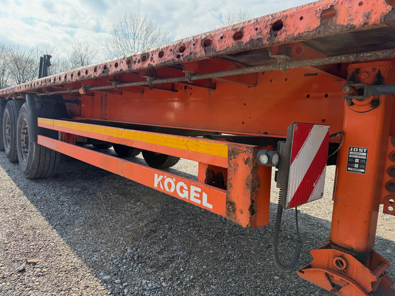 Sơ mi rơ moóc thùng lửng/ Phẳng Kögel S24-1 Pritschenauflieger: hình 19