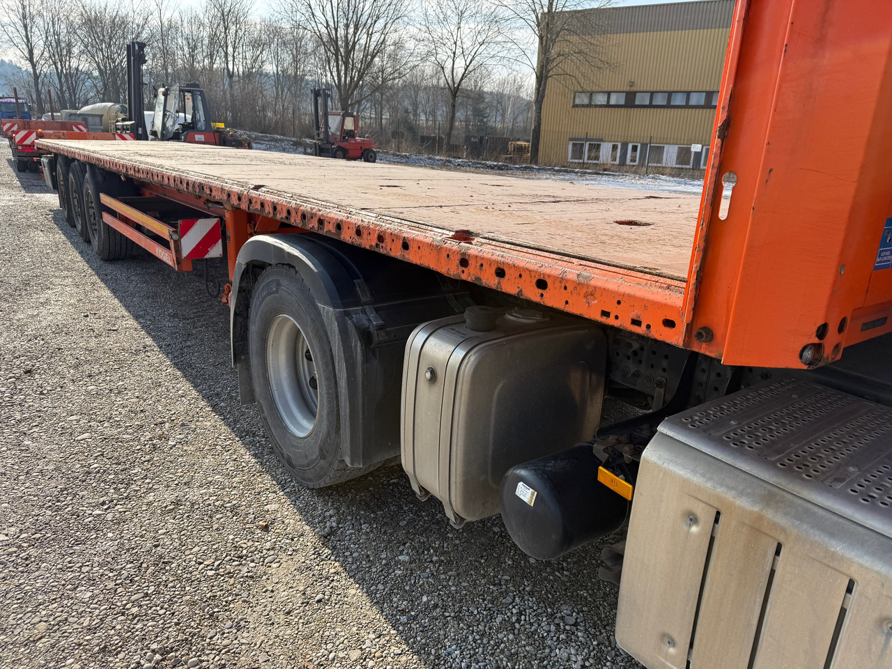 Sơ mi rơ moóc thùng lửng/ Phẳng Kögel S24-1 Pritschenauflieger: hình 15