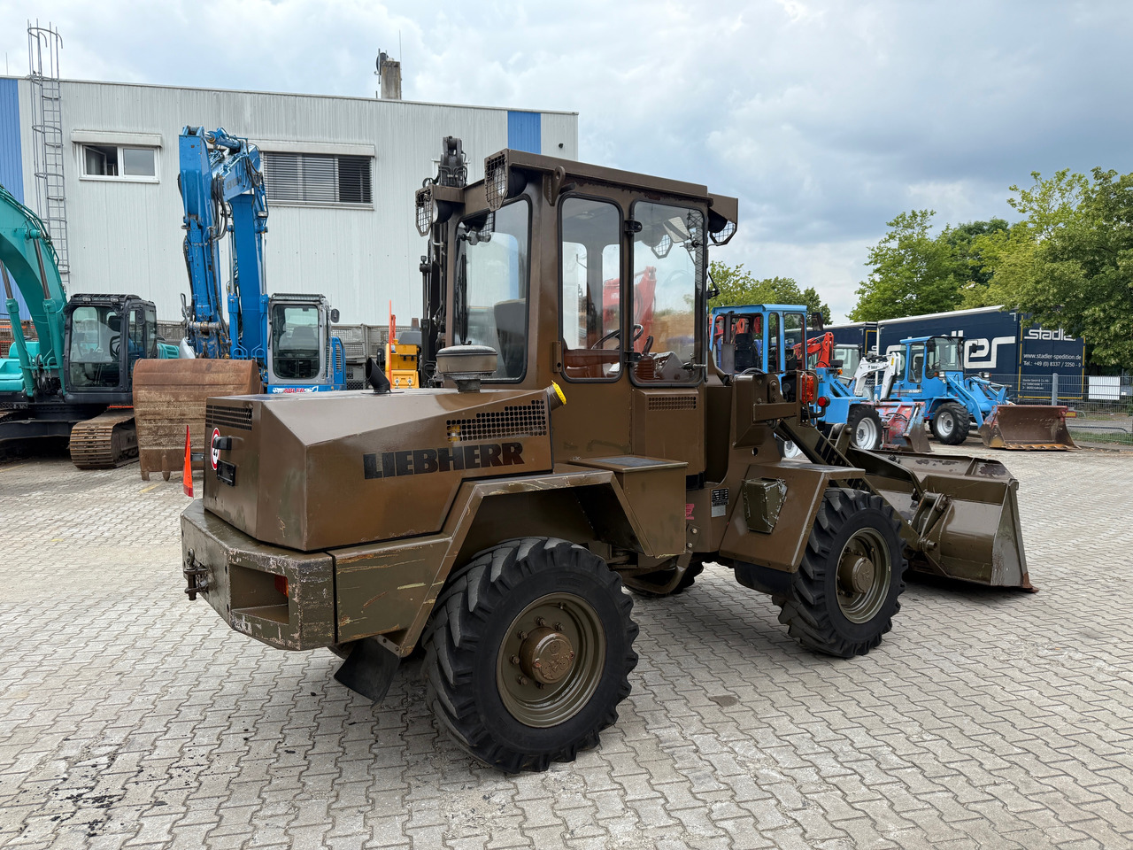 Liebherr L508 / FUG93 Radlader - Máy xúc lật bánh lốp: hình 4 Liebherr L508 / FUG93 Radlader - Máy xúc lật bánh lốp: hình 4