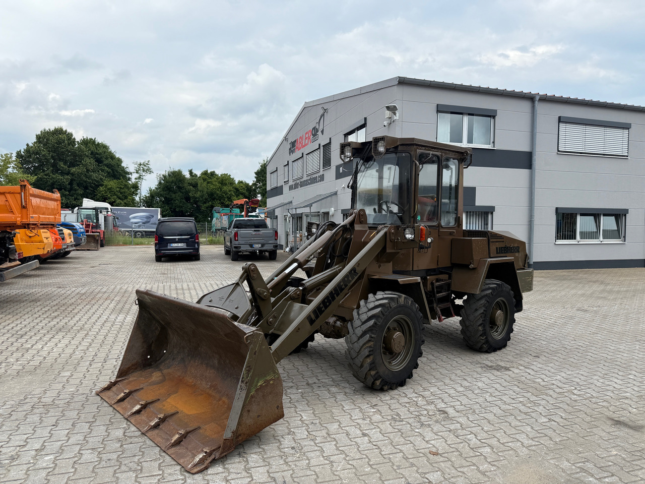 Liebherr L508 / FUG93 Radlader - Máy xúc lật bánh lốp: hình 2 Liebherr L508 / FUG93 Radlader - Máy xúc lật bánh lốp: hình 2
