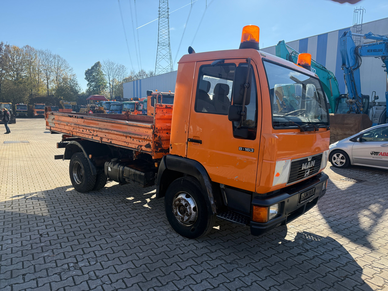 MAN 8.163 L2000 3-Seiten-Kipper AHK - Xe ben: hình 3 MAN 8.163 L2000 3-Seiten-Kipper AHK - Xe ben: hình 3