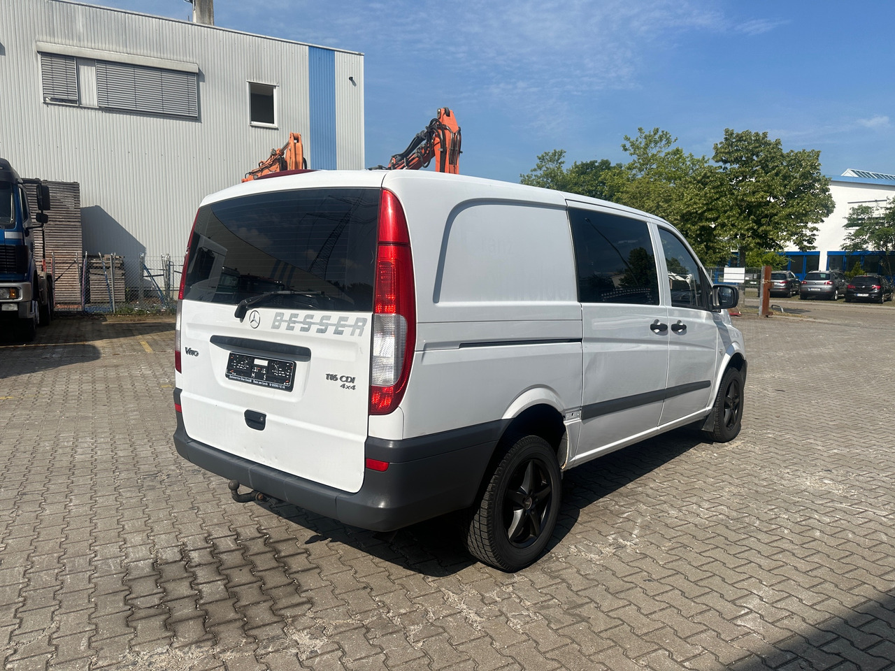 Mercedes-Benz 116 CDI Vito 4x4 Allrad AWD Klima Automatik - Xe van nhỏ gọn: hình 3 Mercedes-Benz 116 CDI Vito 4x4 Allrad AWD Klima Automatik - Xe van nhỏ gọn: hình 3