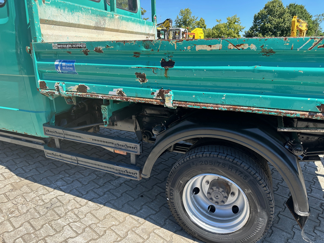 Xe ben Mercedes-Benz 814 D Vario DOKA 3-Seiten-Kipper Meiller: hình 9