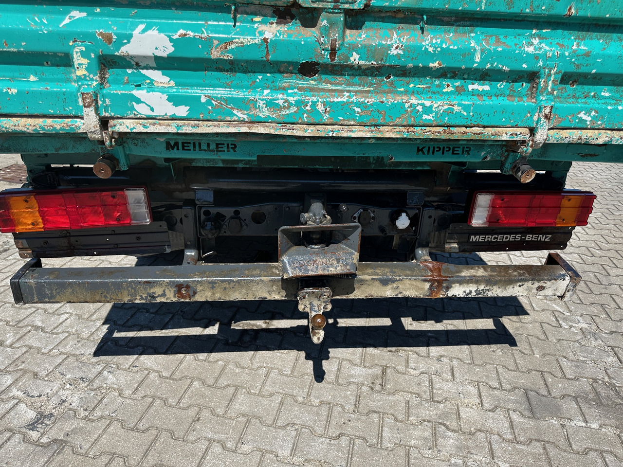 Xe ben Mercedes-Benz 814 D Vario DOKA 3-Seiten-Kipper Meiller: hình 7