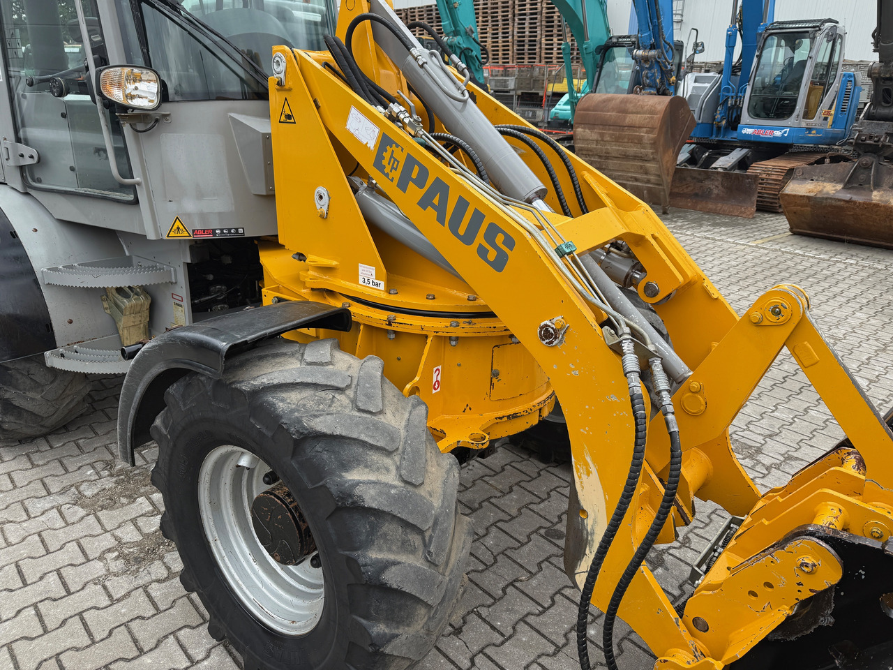 Máy xúc lật bánh lốp Paus SL 1055 Radlader Schwenklader: hình 8