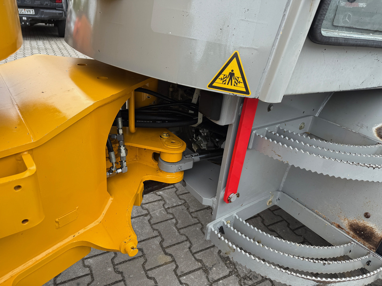 Máy xúc lật bánh lốp Paus SL 1055 Radlader Schwenklader: hình 7