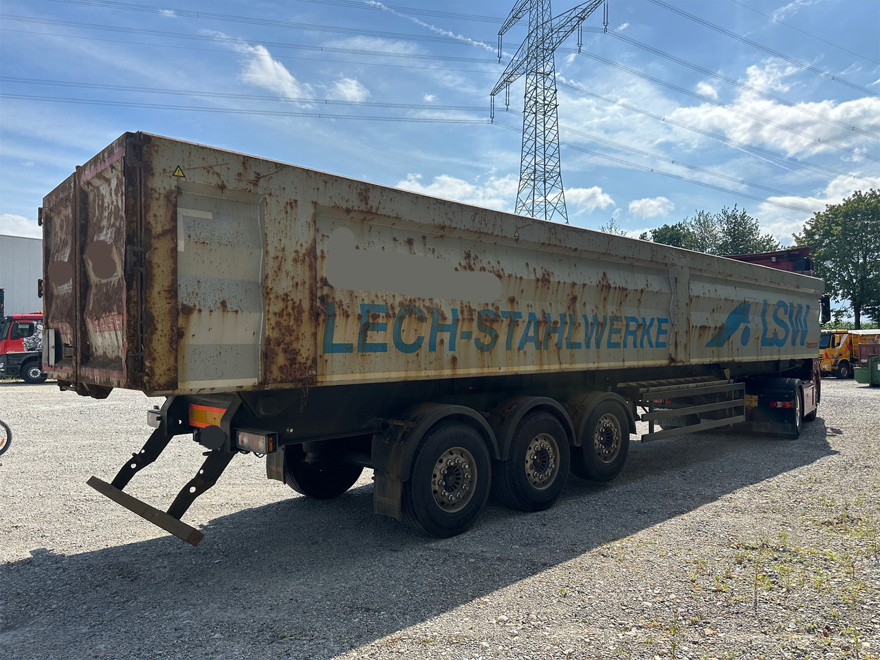 Reisch RHKS-35/24SL Stahl Kippmulde 50 m3 Metallschrott - Sơ mi rơ moóc ben: hình 5 Reisch RHKS-35/24SL Stahl Kippmulde 50 m3 Metallschrott - Sơ mi rơ moóc ben: hình 5