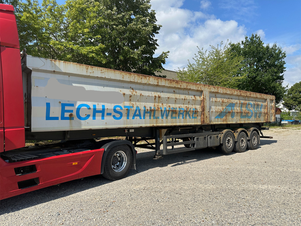 Reisch RHKS-35/24SL Stahl Kippmulde 50 m3 Metallschrott - Sơ mi rơ moóc ben: hình 3 Reisch RHKS-35/24SL Stahl Kippmulde 50 m3 Metallschrott - Sơ mi rơ moóc ben: hình 3