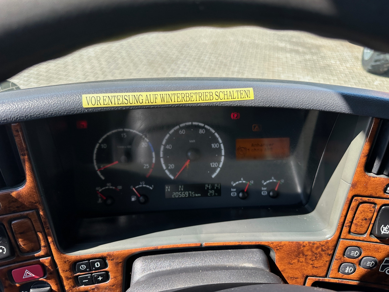 Xe tải nâng móc Scania R580 Abrollkipper V8 Mit Küpper Weisser Enteisungsgerät 45m: hình 14