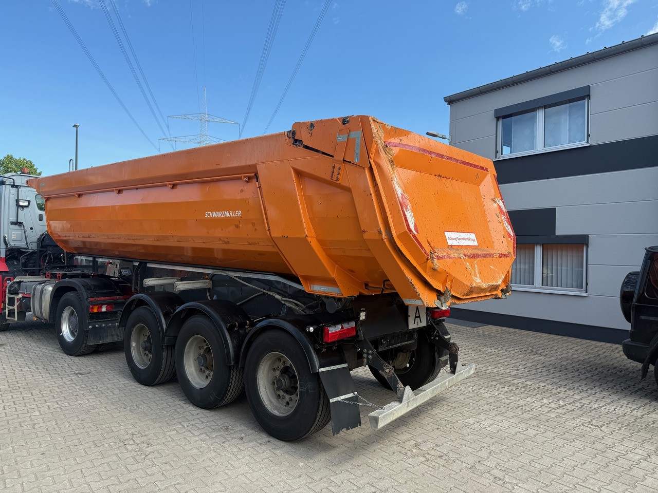Schwarzmüller Kippauflieger Gesteinsmulde verstärkt Liftachse - Sơ mi rơ moóc ben: hình 5 Schwarzmüller Kippauflieger Gesteinsmulde verstärkt Liftachse - Sơ mi rơ moóc ben: hình 5