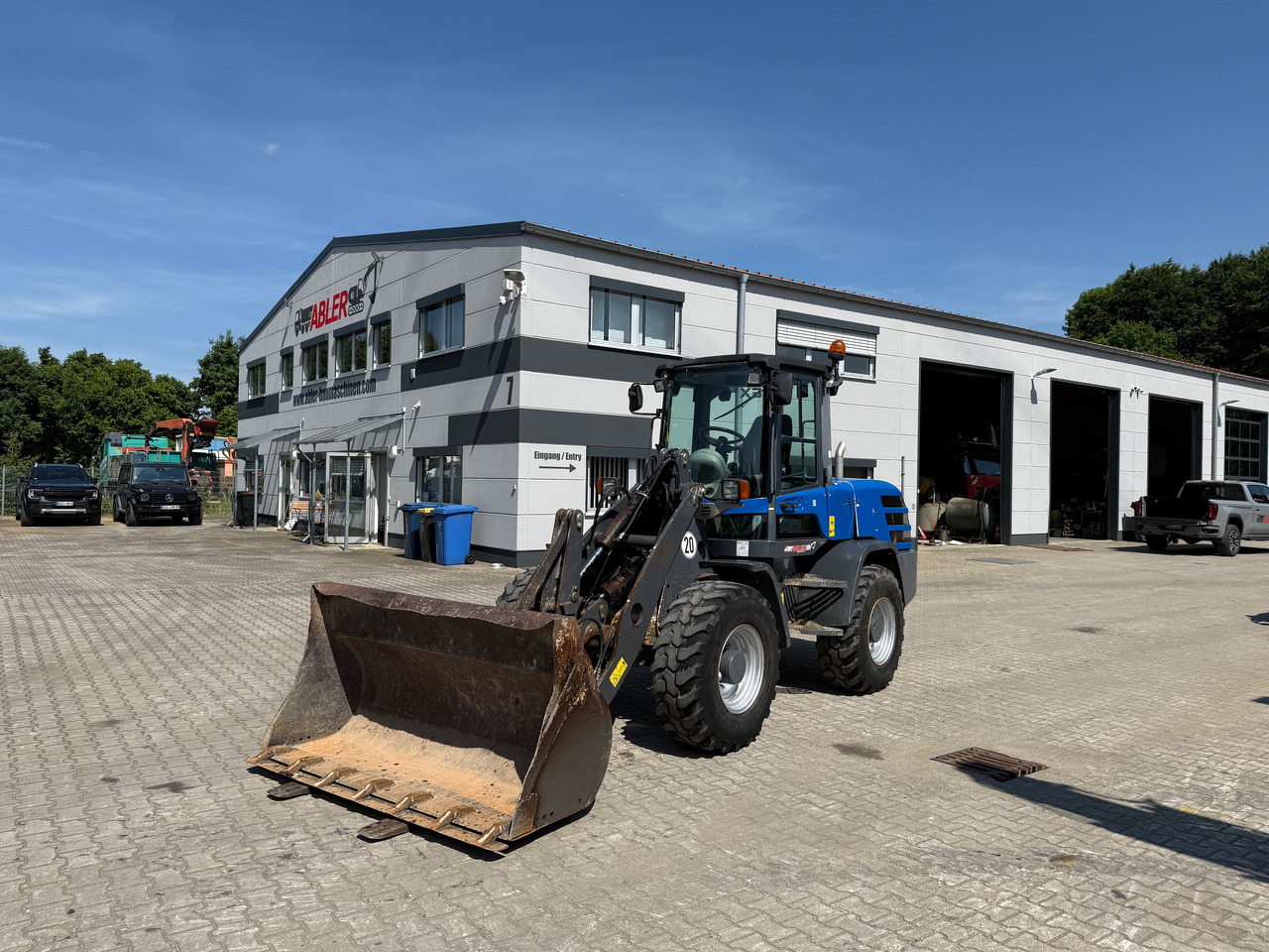 Terex TL100 Radlader Gabel+Schaufel SW - Máy xúc lật bánh lốp: hình 2 Terex TL100 Radlader Gabel+Schaufel SW - Máy xúc lật bánh lốp: hình 2
