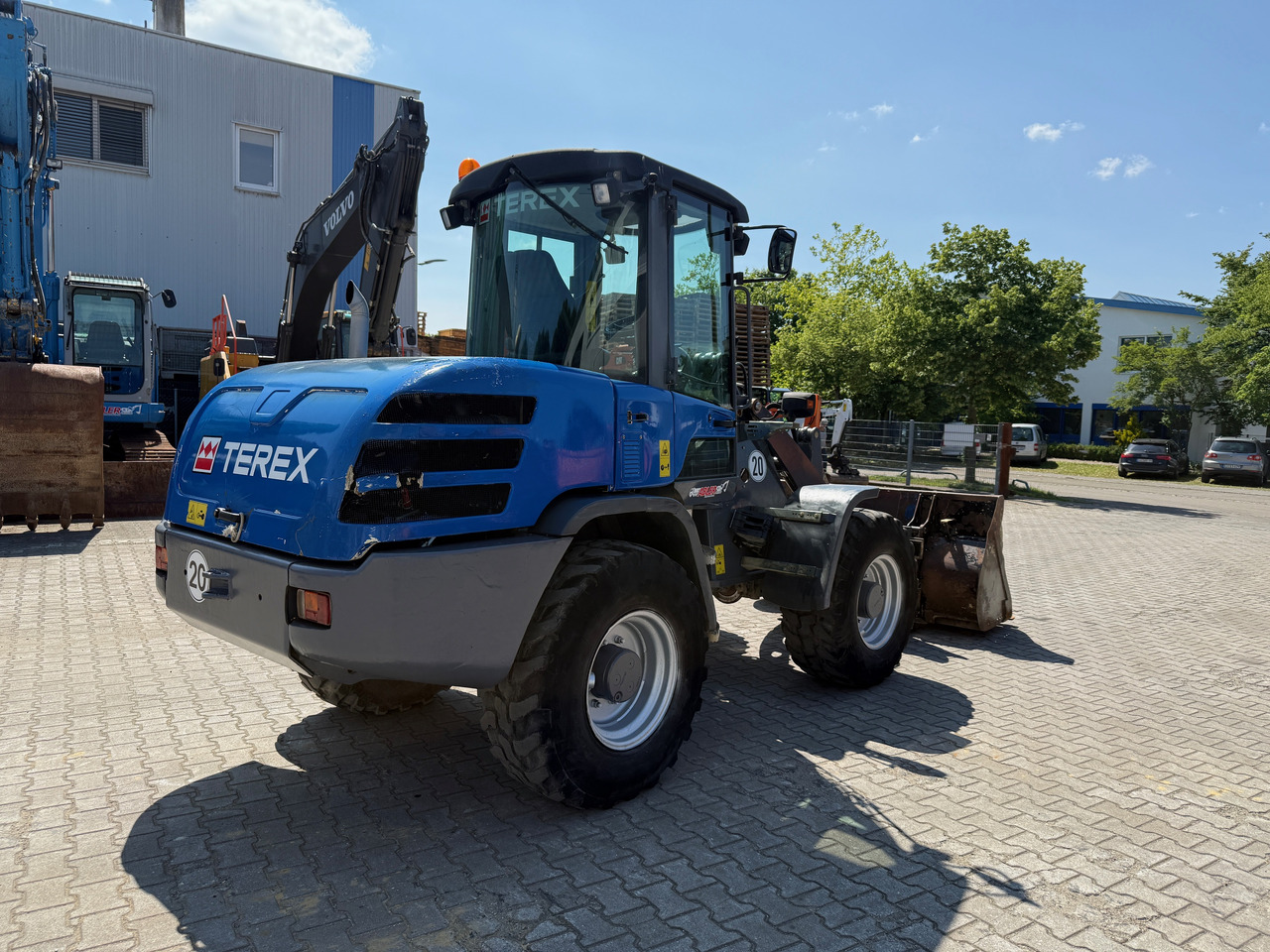 Terex TL100 Radlader Gabel+Schaufel SW - Máy xúc lật bánh lốp: hình 4 Terex TL100 Radlader Gabel+Schaufel SW - Máy xúc lật bánh lốp: hình 4