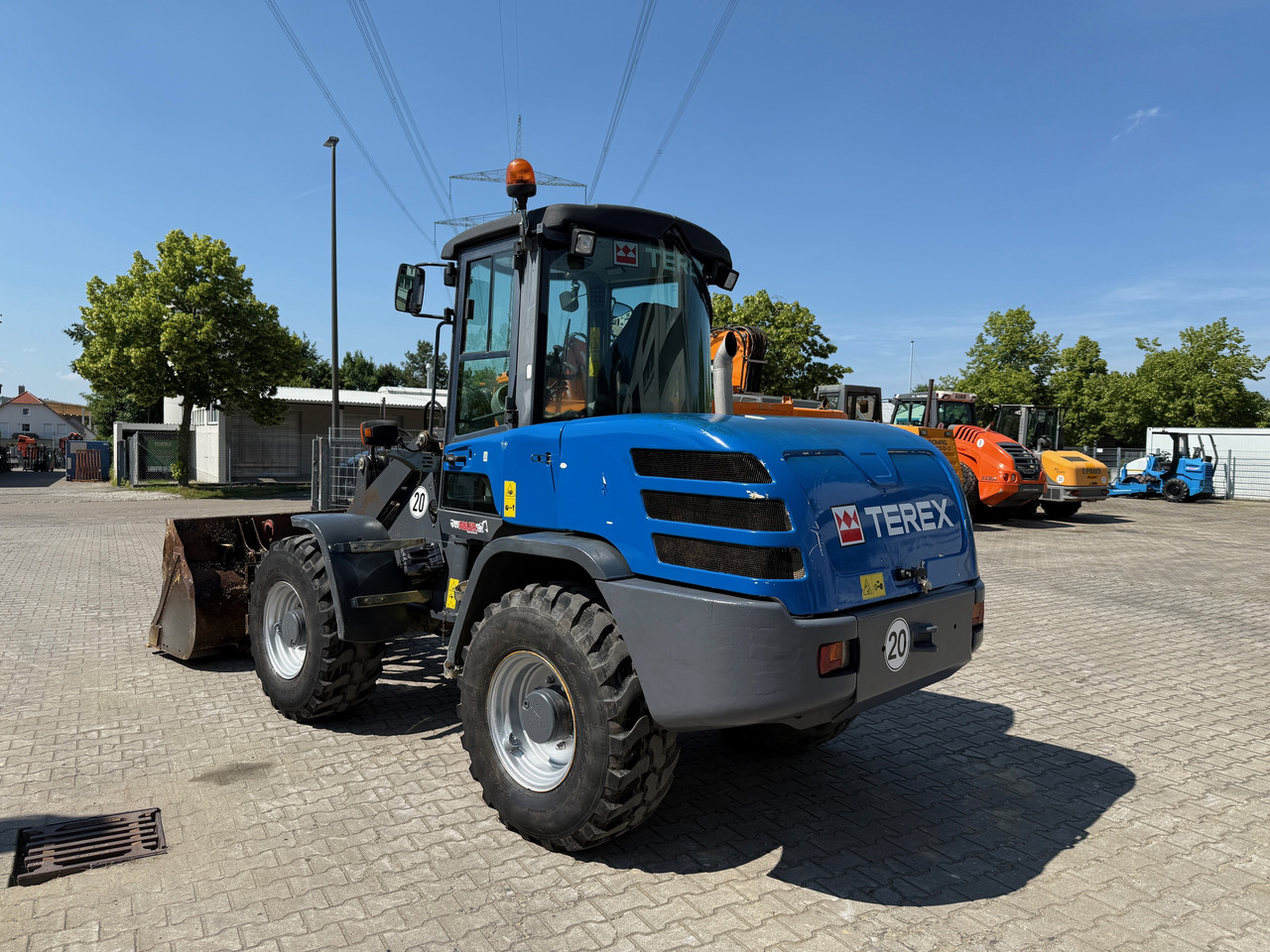 Terex TL100 Radlader Gabel+Schaufel SW - Máy xúc lật bánh lốp: hình 5 Terex TL100 Radlader Gabel+Schaufel SW - Máy xúc lật bánh lốp: hình 5