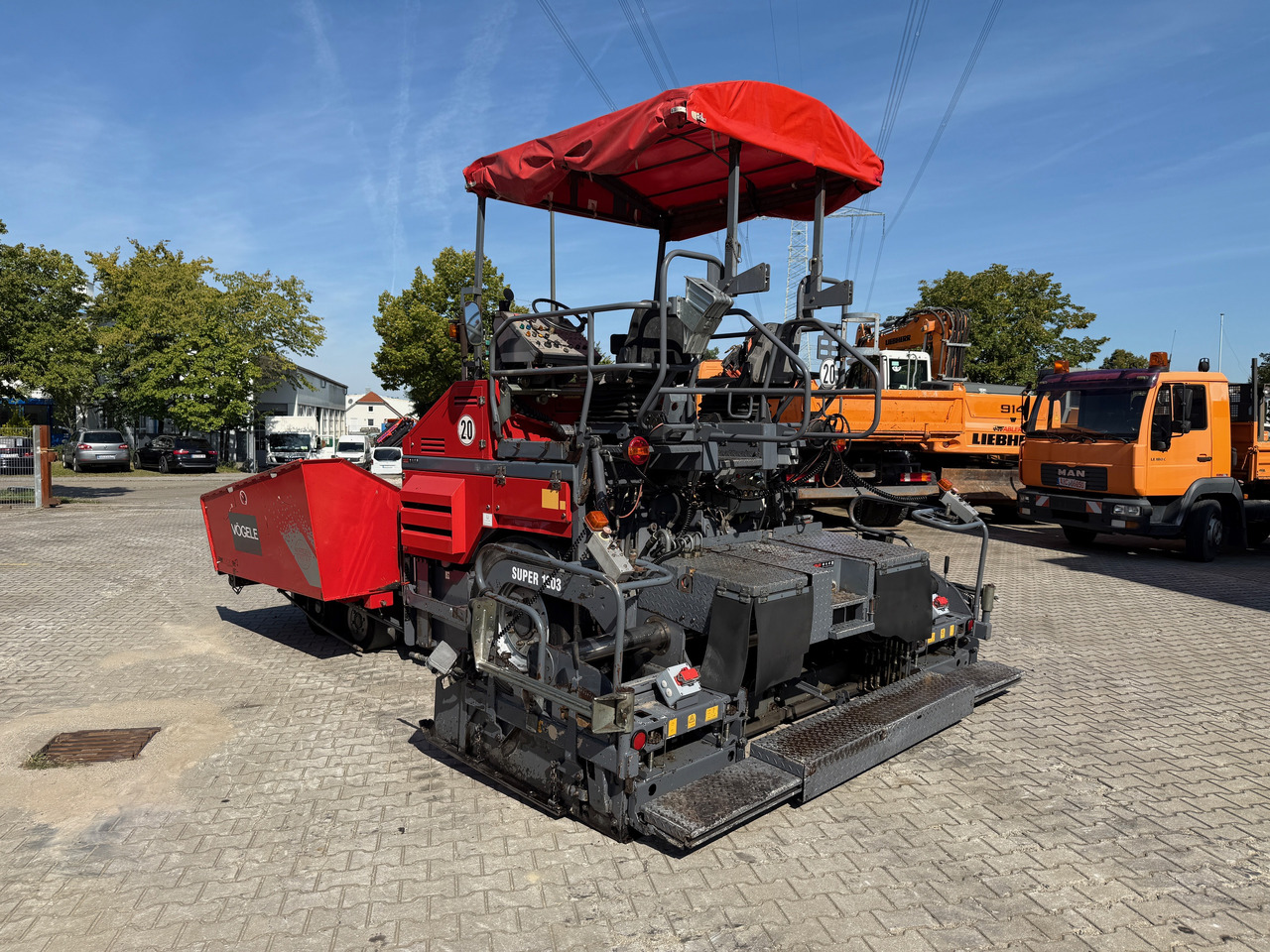 Vögele Super 1203 Asphalt-Radfertiger - Máy lát nhựa đường: hình 5 Vögele Super 1203 Asphalt-Radfertiger - Máy lát nhựa đường: hình 5