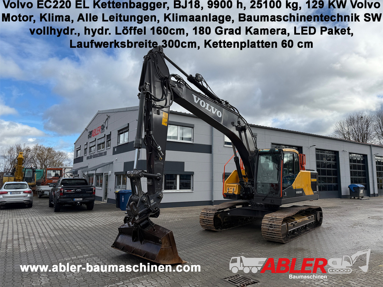 Volvo EC220 EL Kettenbagger Klima 180 Grad LED TOP! - Máy xúc bánh xích: hình 1 Volvo EC220 EL Kettenbagger Klima 180 Grad LED TOP! - Máy xúc bánh xích: hình 1