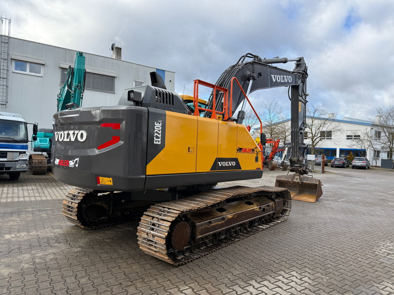 Volvo EC220 EL Kettenbagger Klima 180 Grad LED TOP! - Máy xúc bánh xích: hình 4 Volvo EC220 EL Kettenbagger Klima 180 Grad LED TOP! - Máy xúc bánh xích: hình 4