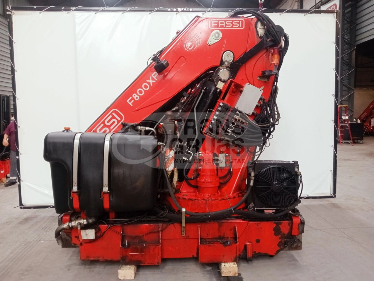 Grúa Fassi F800BXP.26 - Cẩu gấp cho Xe tải: hình 2 Grúa Fassi F800BXP.26 - Cẩu gấp cho Xe tải: hình 2