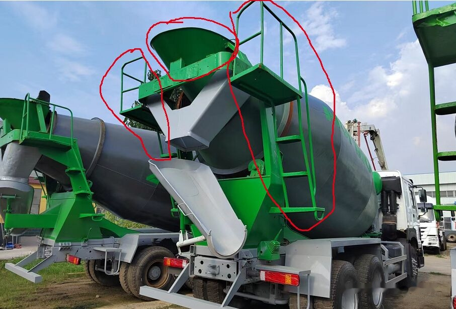 Howo ZLJ5253GJB1 - Xe trộn bê tông: hình 4 Howo ZLJ5253GJB1 - Xe trộn bê tông: hình 4
