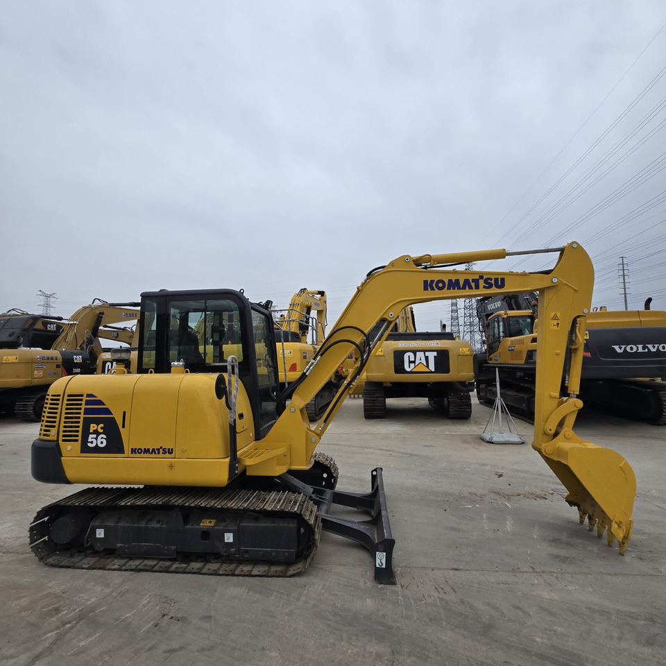 KOMATSU PC56 - Máy xúc mini: hình 3 KOMATSU PC56 - Máy xúc mini: hình 3