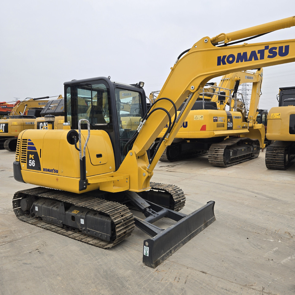 KOMATSU PC56 - Máy xúc mini: hình 1 KOMATSU PC56 - Máy xúc mini: hình 1