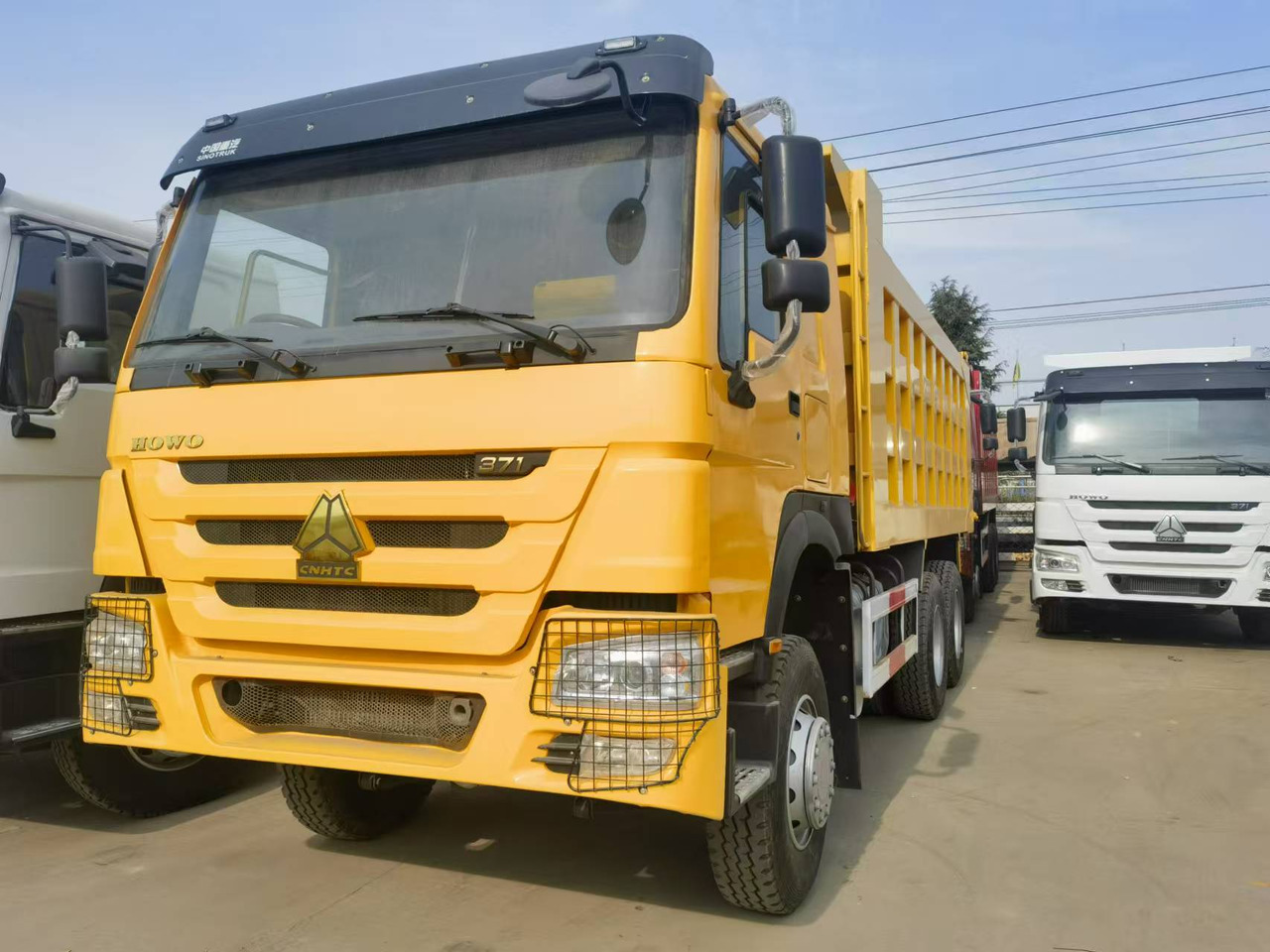 Sinotruk HOWO 371 6*4 Dump truck(Right rudder) - Xe ben: hình 1 Sinotruk HOWO 371 6*4 Dump truck(Right rudder) - Xe ben: hình 1