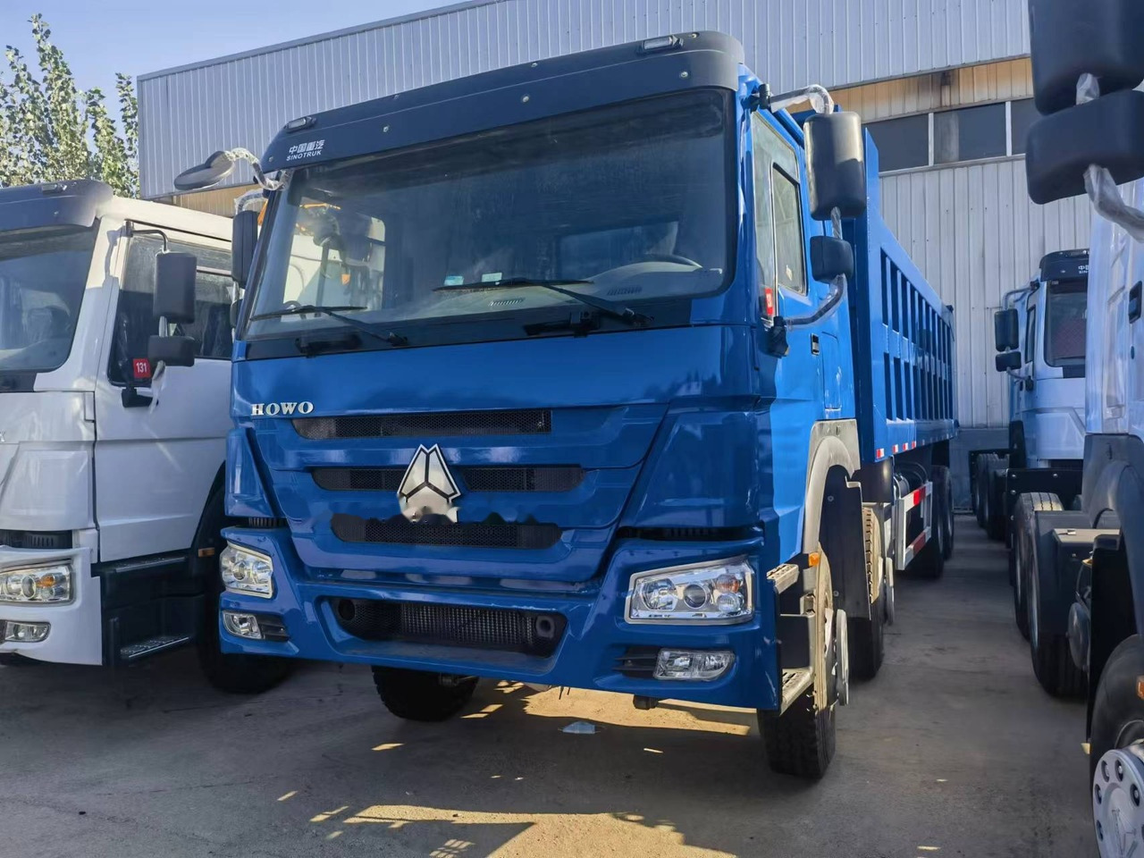 Sinotruk HOWO 8*4 Dump truck - Xe ben: hình 1 Sinotruk HOWO 8*4 Dump truck - Xe ben: hình 1