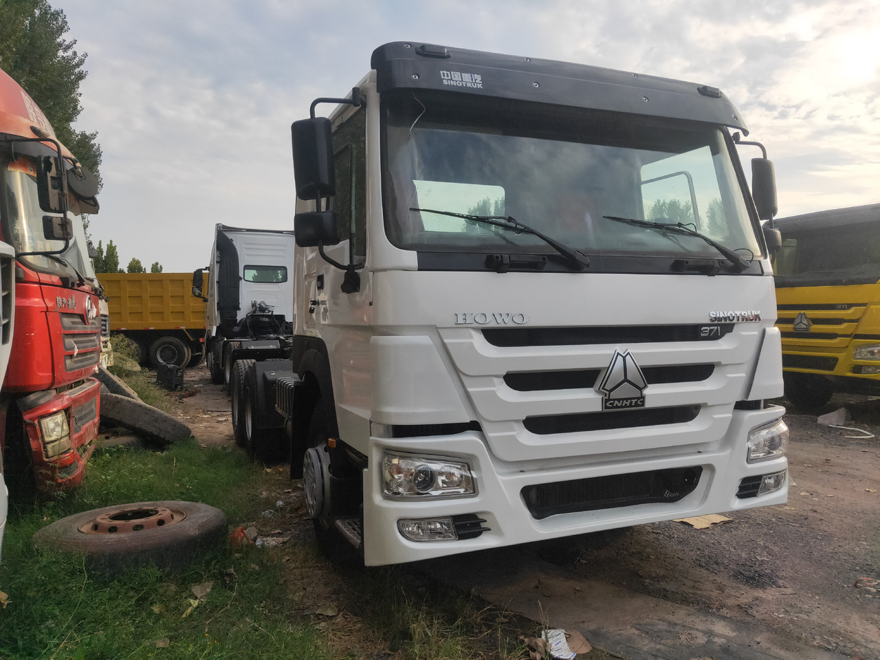 Xe đầu kéo Sinotruk HOWO 371 6*4 Tractor: hình 7