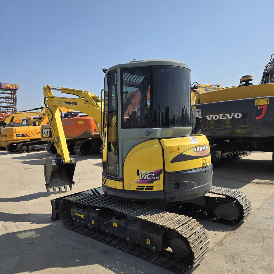 YANMAR VIO55 - Máy xúc mini: hình 4 YANMAR VIO55 - Máy xúc mini: hình 4