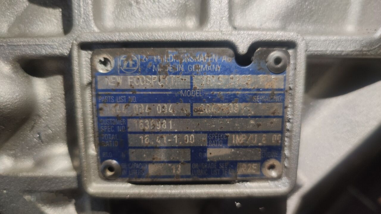 DAF 16S2323 ZF 16S2323 DAF ZF105 truck - Hộp số cho Xe tải: hình 5 DAF 16S2323 ZF 16S2323 DAF ZF105 truck - Hộp số cho Xe tải: hình 5