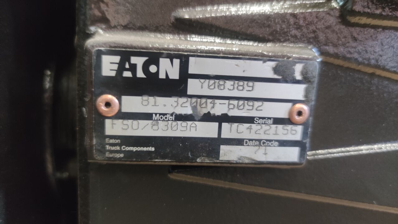 Eaton EATON FSO 8309A MAN TGM TGL truck - Hộp số cho Xe tải: hình 4 Eaton EATON FSO 8309A MAN TGM TGL truck - Hộp số cho Xe tải: hình 4