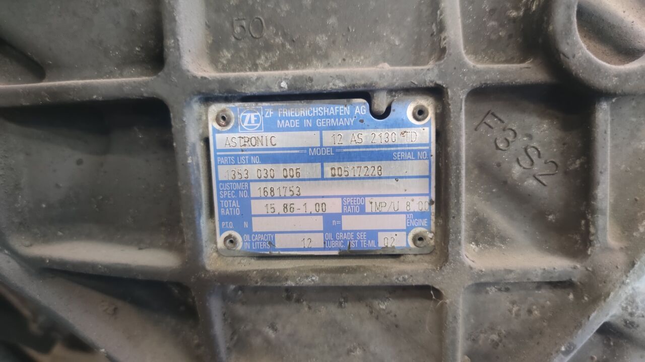 ZF (ZF 12AS2130TD) MAN TGX TGA truck - Hộp số cho Xe tải: hình 5 ZF (ZF 12AS2130TD) MAN TGX TGA truck - Hộp số cho Xe tải: hình 5