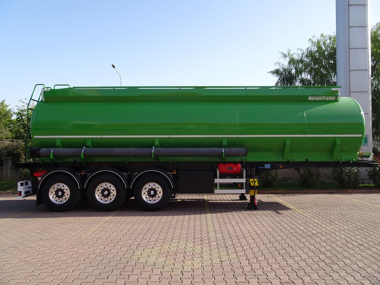 Sơ mi rơ moóc bồn để vận chuyển hóa chất mới NURSAN Slurry Tanker: hình 8