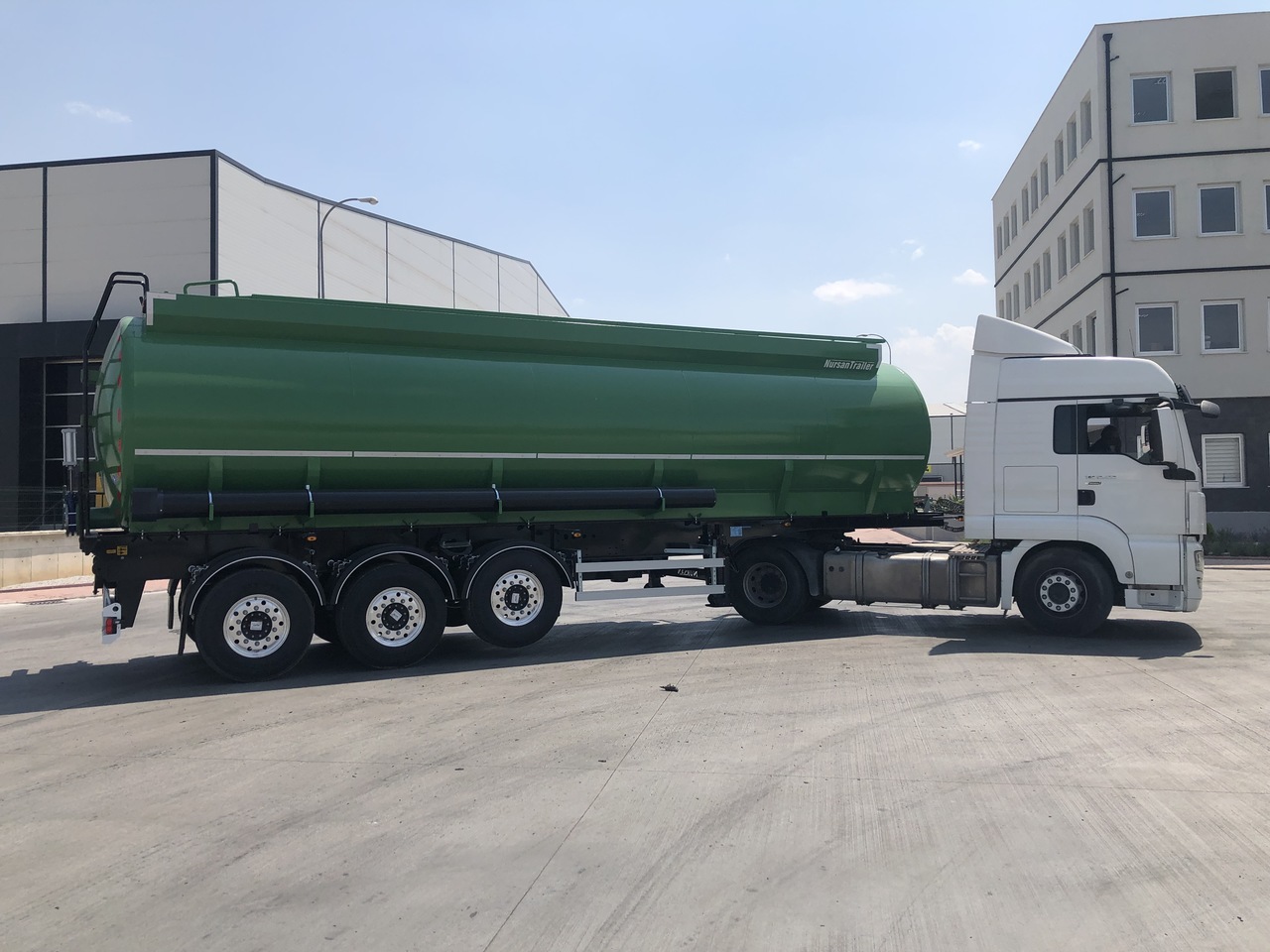 Sơ mi rơ moóc bồn để vận chuyển hóa chất mới NURSAN Slurry Tanker: hình 7