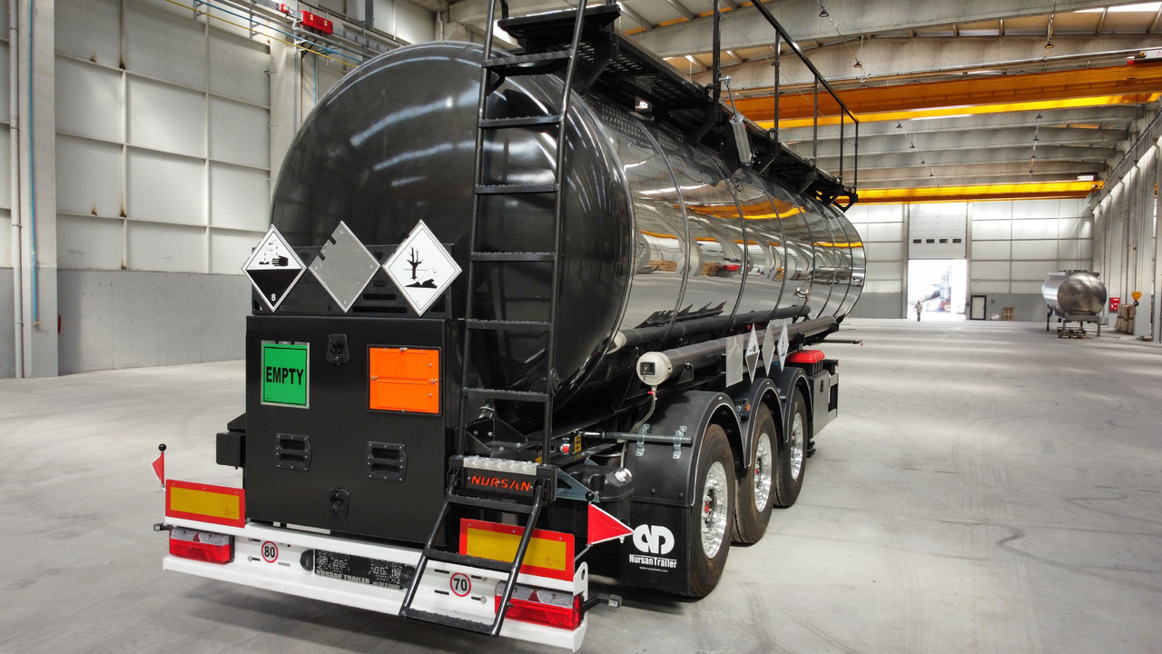 NURSAN Stainless Steel L4BH Tanker - Sơ mi rơ moóc bồn: hình 4 NURSAN Stainless Steel L4BH Tanker - Sơ mi rơ moóc bồn: hình 4