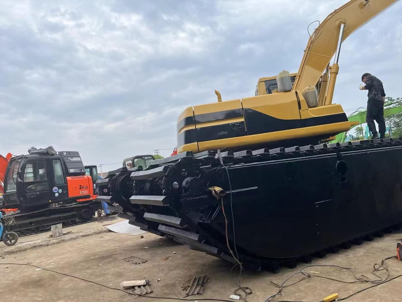 CATERPILLAR 320BL DREDGER CAT 320CL Extended BOOM - Máy cạp lưỡng cư: hình 2 CATERPILLAR 320BL DREDGER CAT 320CL Extended BOOM - Máy cạp lưỡng cư: hình 2
