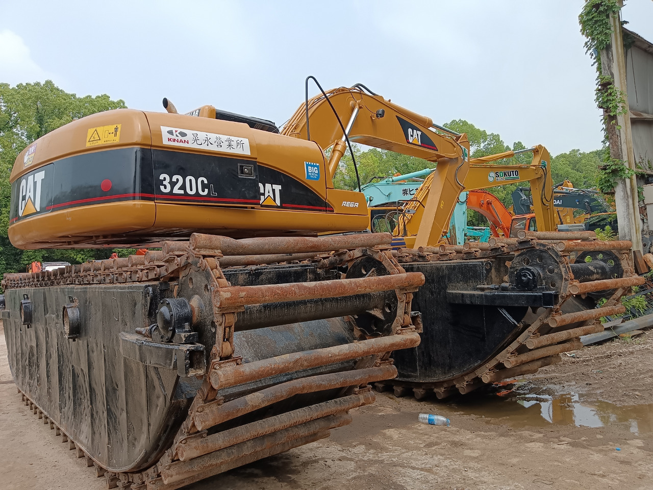 CATERPILLAR 320CL CAT 320 DREDGER - Máy cạp lưỡng cư: hình 2 CATERPILLAR 320CL CAT 320 DREDGER - Máy cạp lưỡng cư: hình 2