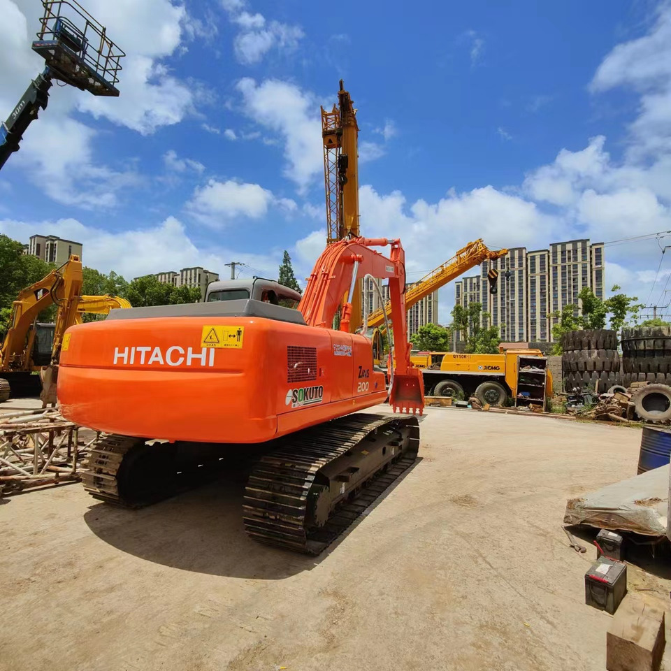 HITACHI ZX200 - 3 - Máy xúc bánh xích: hình 1 HITACHI ZX200 - 3 - Máy xúc bánh xích: hình 1