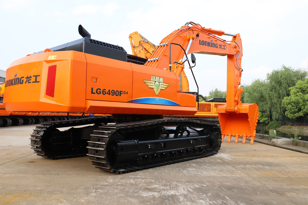 Máy xúc bánh xích mới LONKING LG6490F G4 50 TON BRAND NEW: hình 1