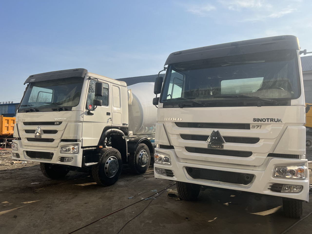 SINOTRUK HOWO 371 16 CBM 8*4 12 Tires - Xe trộn bê tông: hình 2 SINOTRUK HOWO 371 16 CBM 8*4 12 Tires - Xe trộn bê tông: hình 2