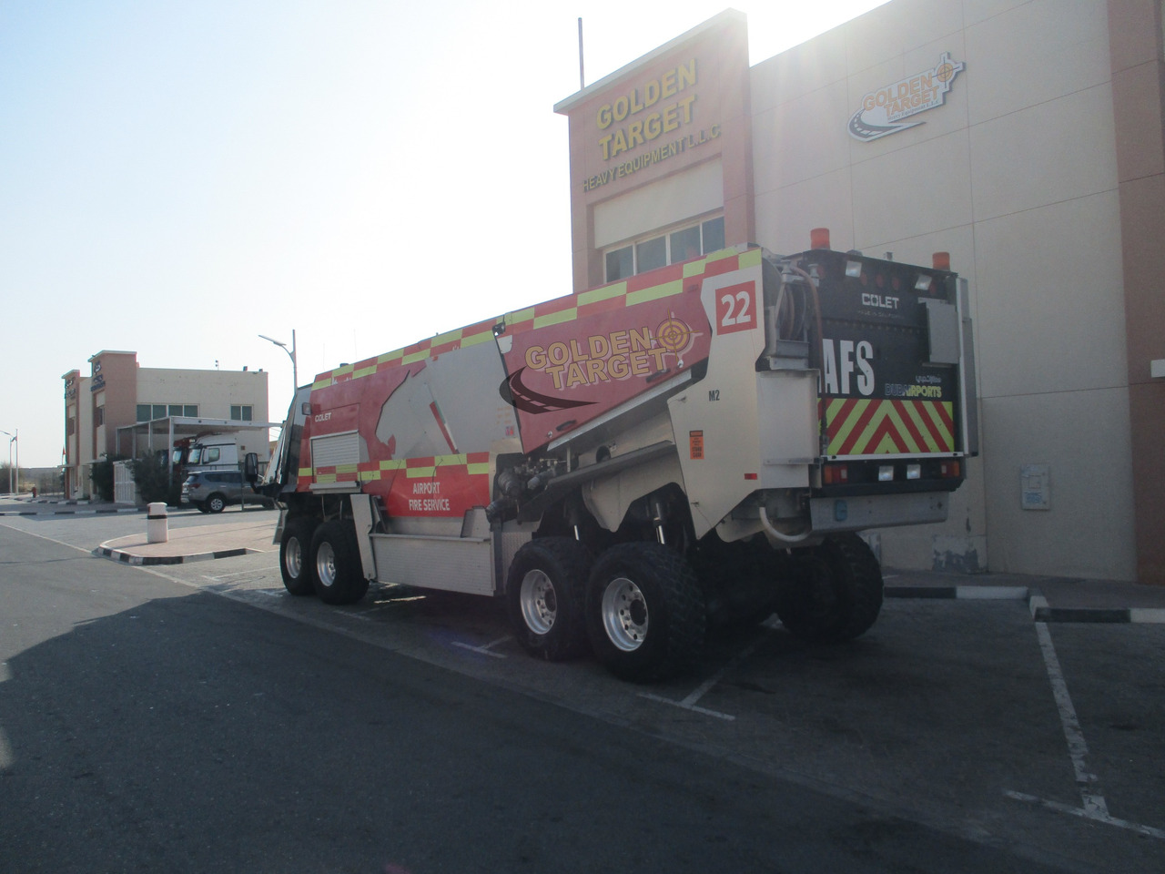 Colet K40E JAGUAR 8x6 Airport Fire Truck - Xe tải cứu hỏa: hình 4 Colet K40E JAGUAR 8x6 Airport Fire Truck - Xe tải cứu hỏa: hình 4