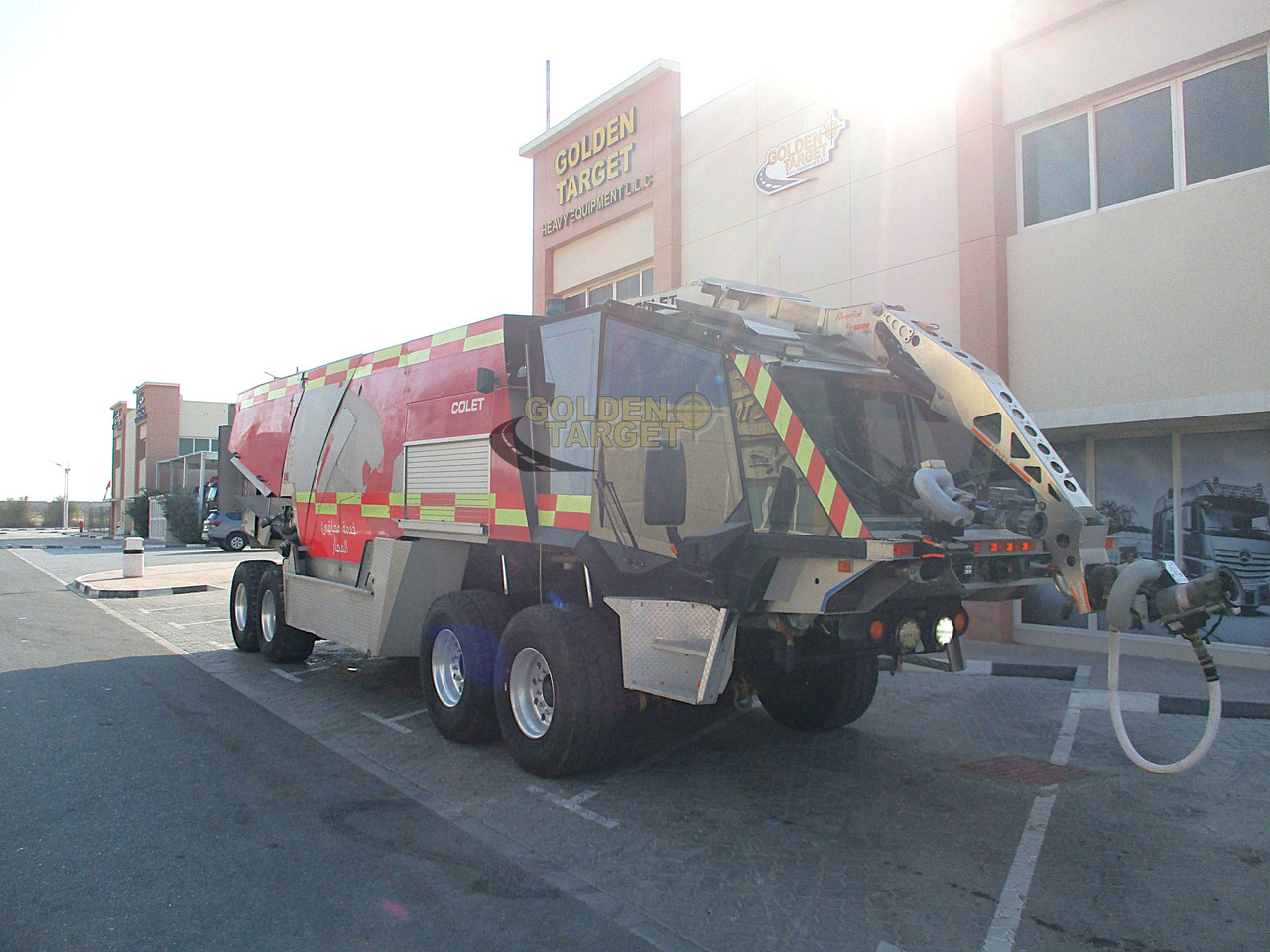 Colet K40E JAGUAR 8x6 Airport Fire Truck - Xe tải cứu hỏa: hình 1 Colet K40E JAGUAR 8x6 Airport Fire Truck - Xe tải cứu hỏa: hình 1