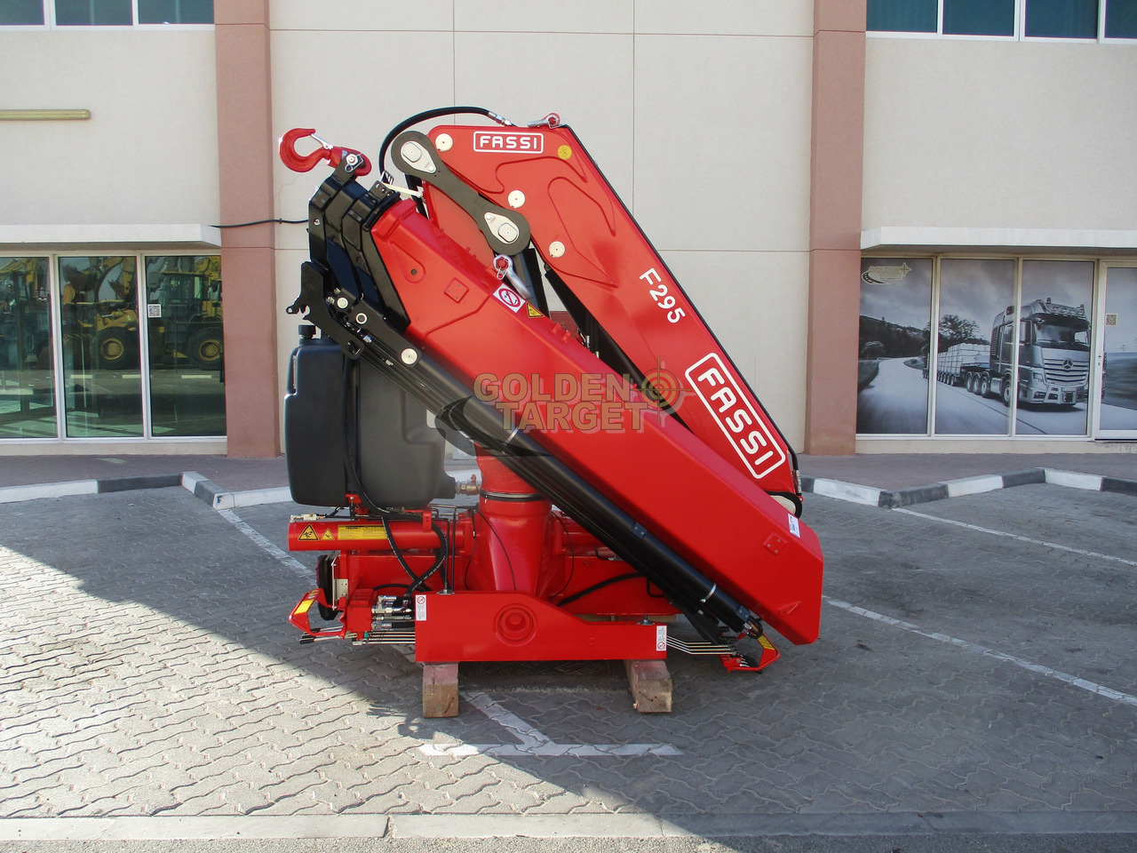 Fassi F295A.2.24 Crane - Cẩu gấp cho Xe tải: hình 3 Fassi F295A.2.24 Crane - Cẩu gấp cho Xe tải: hình 3